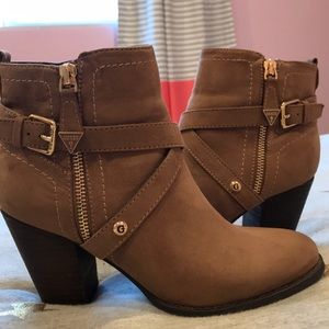 Guess ankle booties